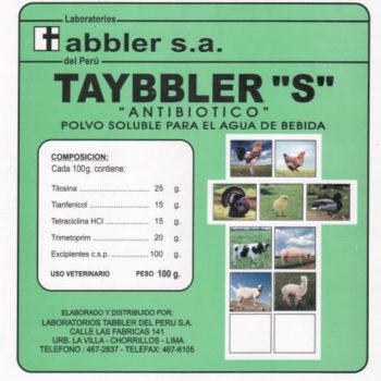 Taybbler "S" x 20gr y 100 gr