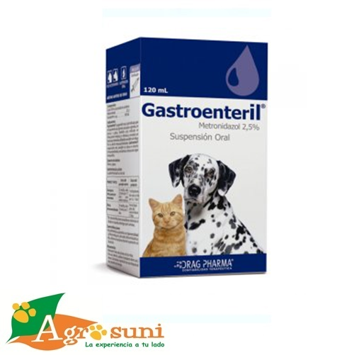 Gastroenteril suspension oral x 120ml (Metronidazol) – Agrosuni