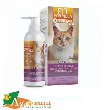 Omega 3 y 6  Fit Formula para  Gatos x 125ml