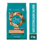PURINA ONE Gato Esterilizado x 2kg ( Pollo y Salmón)