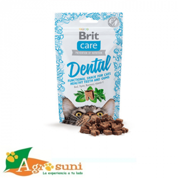 Brit Care Snack Cat Dental x 50gr