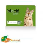 BLOCK GATO Pipeta antipulga 4kg a 8kg