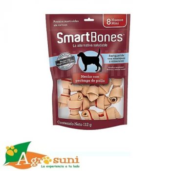 Smartbones Pollo x 8 huesos mini